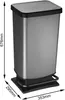 ROTHO Treteimer Paso 40l 35,3x29,5x67,6cm karbon Podgląd zdjęcia produktu 3