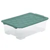 Rotho 3er Set Aufbewahrungsbox 30L Evo Safe - Kunststoffbox Produktbild-Vorschau 2