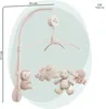 Baby's only muzikālais karuselis, dzīvnieki, 0+, Old pink/ Náhled obrázku produktu 3