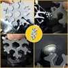 INF Multifunctioneel gereedschap 18-in-1 Sneeuwvlok Zilver Productafbeelding-voorbeeld 4
