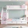 Letto a castello Sweiko per bambini 90x200 cm, con motivi Anteprima dell’immagine prodotto 1