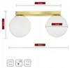 LUXOLAR - Led Deckenleuchte 2 flammig - Deckenlampe Weiß Produktbild-Vorschau 6