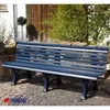 Gartenbank Jamaika | 4-Sitzer | Blau | HxBxT 80x200x64cm | Produktbild-Vorschau 5
