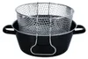 Riess Patelnia do smażenia z wkładką Ø20cm czarna emalia Podgląd zdjęcia produktu 4