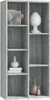 vidaXL Knihovna Grey Sonoma 50x25x106 cm Náhled obrázku produktu 4
