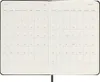 MOLESKINE Calendrier de poche 2025/2026 18 mois P/A6 noir Voir les images du produit 4