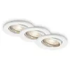 Briloner LED Einbauleuchten weiß 3er-Set3xGU10/5W Produktbild-Vorschau 2