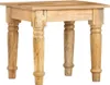 vidaXL Mesa auxiliar, 43 x 43 x 40 cm, madera maciza de Vista previa de la imagen del producto 1