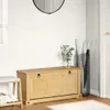 vidaXL Skriňa na topánky  99x32x47 cm z masívneho Náhľad obrázku produktu 3