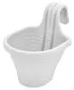 A white hanging planter pot. Produktbild-Vorschau