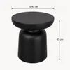 LOFT42 Irmo Beistelltisch - Metall - Schwarz - 40x43 Produktbild-Vorschau 5