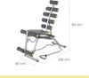 Rock Gym - Attrezzo fitness 6 in 1 Anteprima dell’immagine prodotto 13