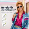4 in 1 Vokuhila Set für Fasching & Karneval – mit Assi Produktbild-Vorschau 7