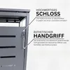 Mülltonnenbox Müllbox Mülltonnenverkleidung  mit Schloss - Produktbild-Vorschau 10
