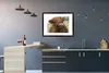 MuchoWow® Gerahmtes Poster Schottischer Highlander - Braun Produktbild-Vorschau 5