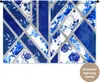 MuchoWow® Wandteppich Wandbehang Design - Delfter Blau - Produktbild-Vorschau 1