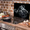 Kryt varnej dosky Sklenený kryt varnej dosky Splashback Náhľad obrázku produktu 3