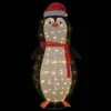 A lighted Christmas penguin decoration against a black background. Náhled obrázku produktu