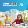 Pinselset mit 50 Pinseln - Flachpinsel mit Holzstiel - XXL Produktbild-Vorschau 3