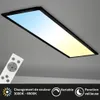 Moderný LED stropný svetelný panel 100cm stmievateľný s Náhľad obrázku produktu 10