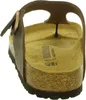Close-up view of the footbed and straps of a Birkenstock sandal. Produktbild-Vorschau