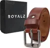 ROYALZ "Richmond" Ledergürtel Herren aus robusten 4mm Produktbild-Vorschau 4