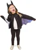 Süße Fledermausjacke für Kinder schwarz-lila - 122/134 (7-9 Produktbild-Vorschau 3
