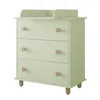 ZEE LUMI Mint 83x93x48 cm Wickelkommode mit 3 Schubladen Produktbild-Vorschau 2