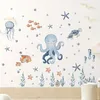 1x Oktopus Wandsticker – niedliches blaues Meeresmotiv aus Produktbild-Vorschau 4