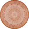 Volero - Outdoor Teppich Rund - Summer Azteca Terracotta - Produktbild-Vorschau 2