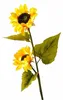 LED Solar Gartenstecker SONNENBLUME - H: 1,25m - Produktbild-Vorschau 1