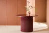 Lenox table de salle à manger Ø110cm rouge. Voir les images du produit 2