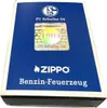 Original Zippo Feuerzeug Schalke 04 schwarz matt Druck NEU Produktbild-Vorschau 4