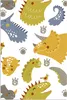 MuchoWow® Poster Dinosaurier - Schnittmuster - Jungen - Produktbild-Vorschau 1