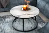 Beistelltisch Elegance 60cm wei Marmor 41885 Produktbild-Vorschau 1