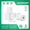 5x Thermorollen 80x80x12mm BPA-Frei für Bondrucker – Produktbild-Vorschau 2