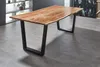 Refurbished Möbelretoure Esstisch Baumkante Natur Akazie Produktbild-Vorschau 1