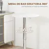 Mesa auxiliar, con altura ajustable de 67 a 93 cm, diámetro Vista previa de la imagen del producto 5