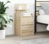 vidaXL Tables de nuit avec 2 tiroirs 2 pcs. chêne Sonoma Voir les images du produit 1