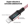 USB-A auf iPhone Nylon Kabel Typ A Ladekabel für iPhone - Produktbild-Vorschau 3