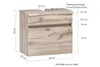 Waschbeckenunterschrank "Villach" aus MDF in matt grau mit Produktbild-Vorschau 4