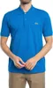 Lacoste Polo blau einfarbig Baumwoll-Piqué Produktbild-Vorschau 2
