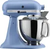 A blue KitchenAid Artisan stand mixer is shown from a side angle against a white background. Produktbild-Vorschau