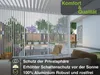 Vertikale Lamellenwand für Pergola | aus Aluminium | 3 Maße Produktbild-Vorschau 2