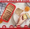 Set aus 2 Silikon-Brot- und Laibformen, Antihaft-Laibform - Produktbild-Vorschau 2