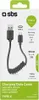 SBS USB-/USB-C-Kabel schwarz 17 bis 50cm TECABLETYPCSK Produktbild-Vorschau 3