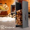 KADAX Kaminholzgestell aus stahl "Trovo", Kaminholzhalter, Produktbild-Vorschau 2