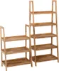 Naturel Home Regal 63 x 149 x 36,4 cm Massivholz matt Produktbild-Vorschau 3