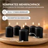 Candele di cera a pilastro Ø4cm x 6cm ( 6 pezzi ) diametro Anteprima dell’immagine prodotto 6