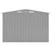 Gerätehaus Grau 257x779x181 cm Verzinkter Stahl , Produktbild-Vorschau 4